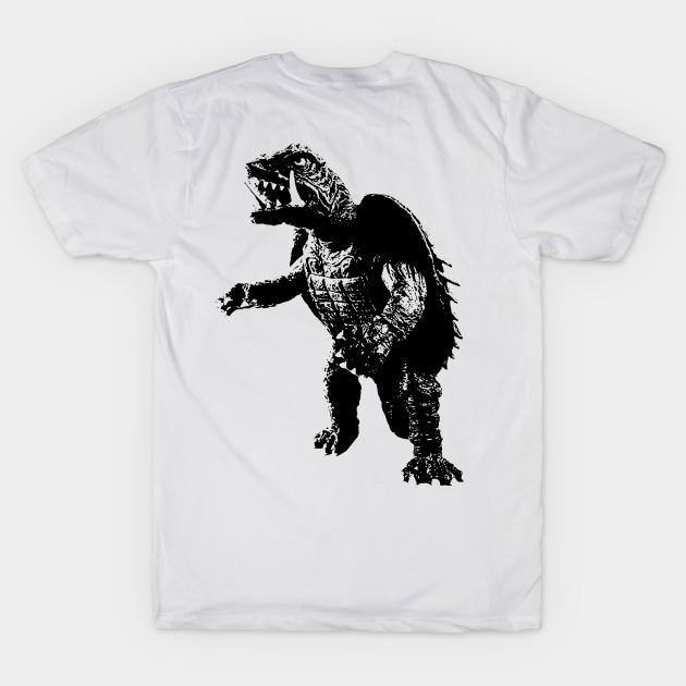 GAMERA 59 YEARS - black (front/back) by ROBZILLA